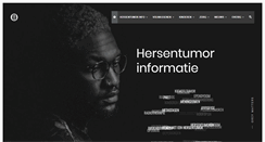 Desktop Screenshot of hersentumoren.info